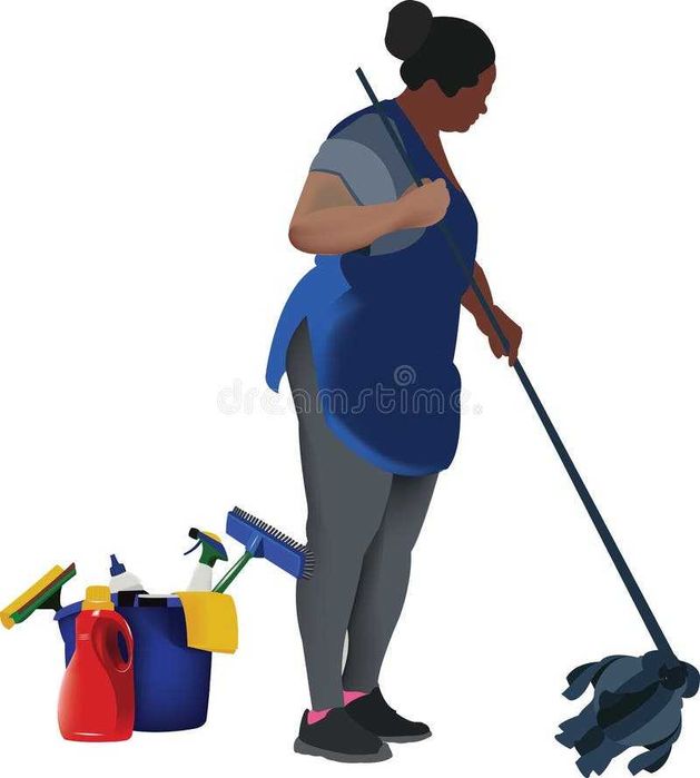 Limpeza geral todos os sábados 4 horas 10€ á hora