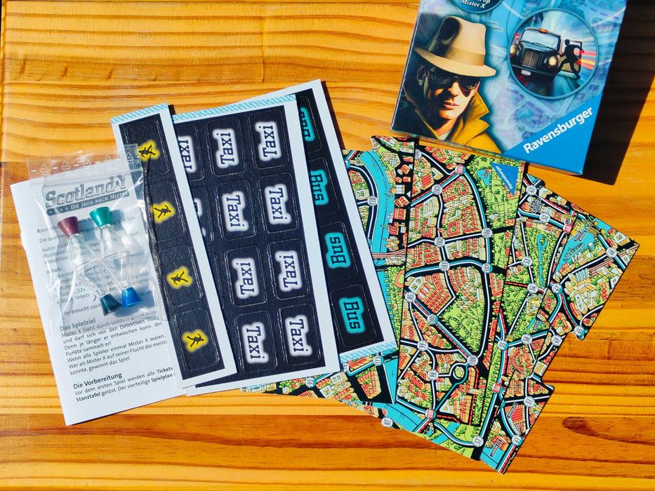 Gra Scotland Yard: Die Jagd nach Mister X - DE #1