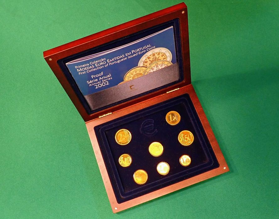 Série Anual INCM 2002 Prata Proof