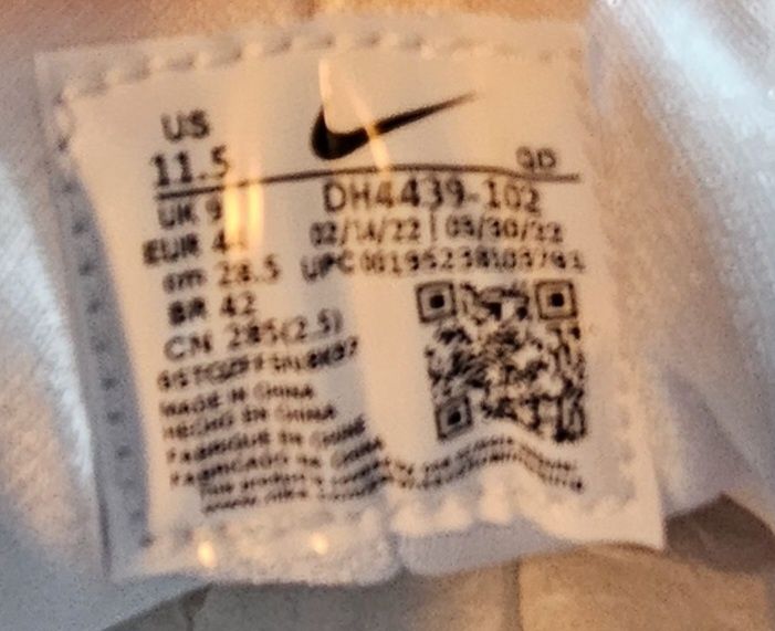 Ténis novos a estrear, Nike HUARACHE white total 45, 29cm.