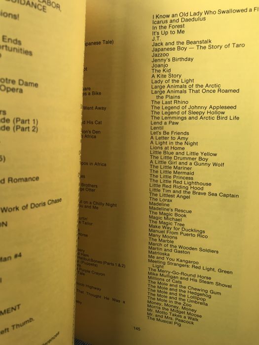 Livro de cinema filmes 16mm films 1979