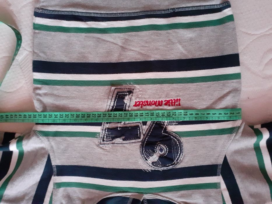 Bluza z kapturem, ciepła, bawełna rozm. 110/116