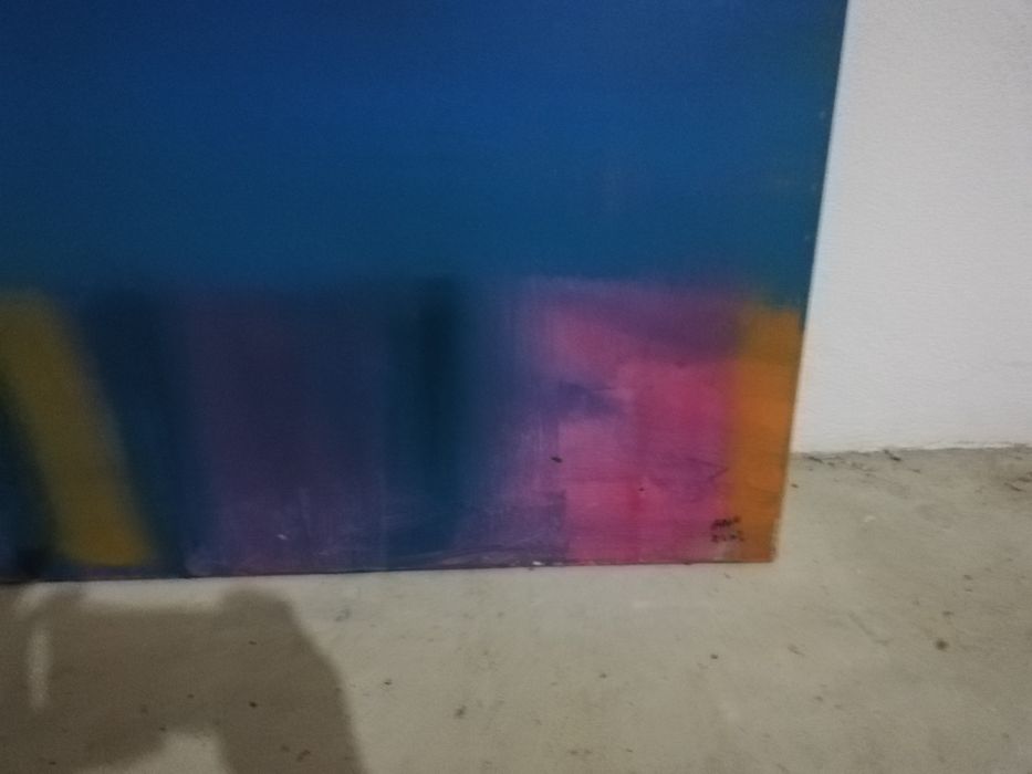 Quadro pintura abstrata