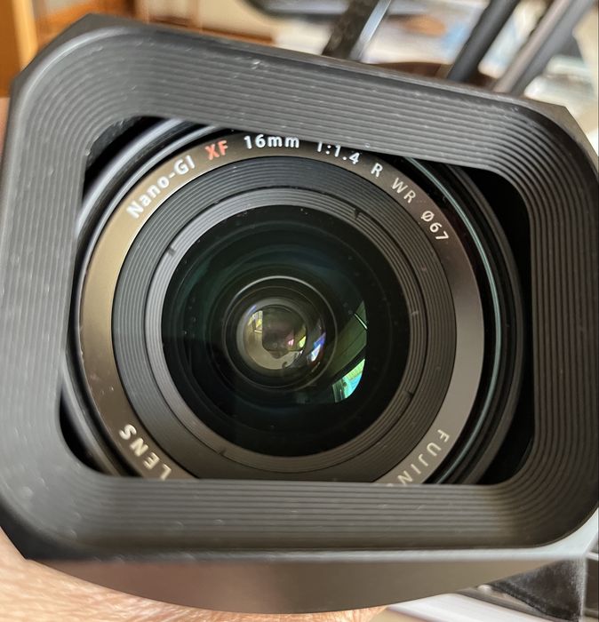 Lente Fujifilm XF 16mm 1.4 WR