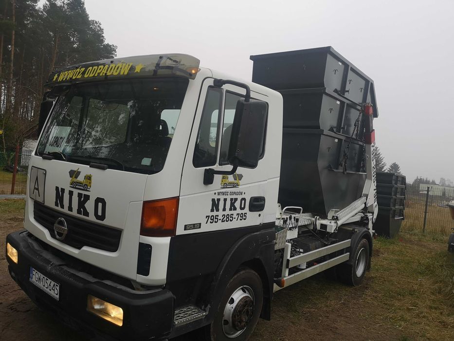 Kontenery 1,5m3-36m3 Gruz Śmieci Budowa Sklepów Hal Gorzów +100KM