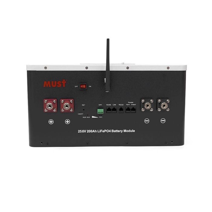 Акумуляторна батарея Must LiFePO4 LP16-24200 25.6V 200Ah, 5,12kWh