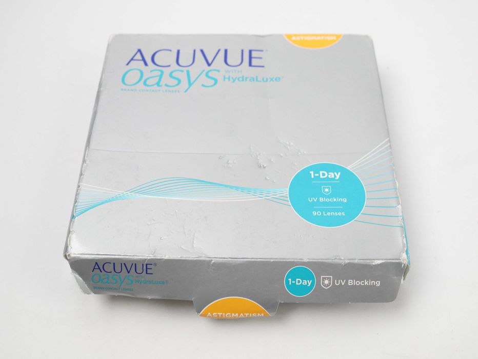 ACUVUE OASYS  Hydra Luxe Soczewki jednodniowe 90szt. Moc -5,25