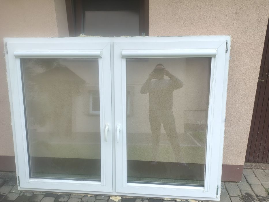 Okno pcv po demontażu
