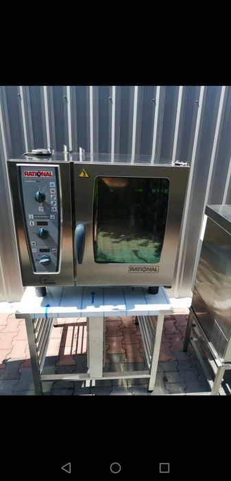 Piec konwekcyjno-parowy Rational CMP 61 gazowy