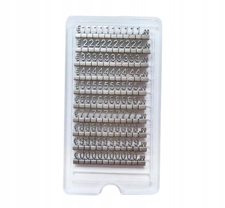 Kostki cenowe 3D lub etykiety cenowe do ekspozycji produktów do Butiku