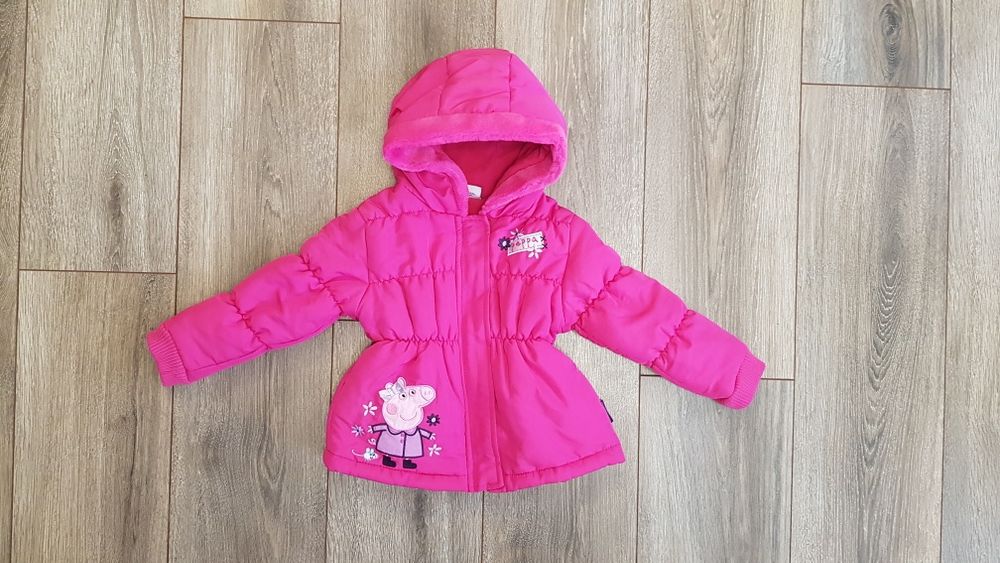 Стильная демисезонная куртка деми курточка еврозима свинка Пеппа Peppa