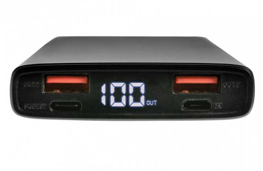 Повербанк 10000 mAh з індикатором батареї. В НАЯВНОСТІ 10 шт.