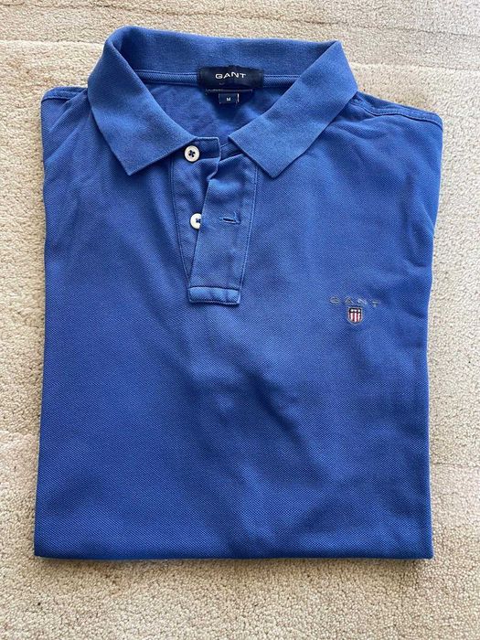 Polo Gant, tamanho M, azul