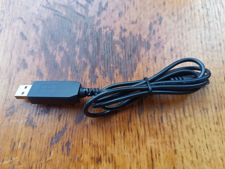 Кабель-адаптер USB на 9 В к модему роутеру