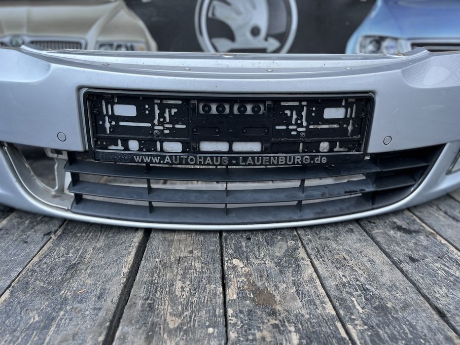 Бампер передній шкода октавія а5 9156 skoda octavia a5 рестайлінг