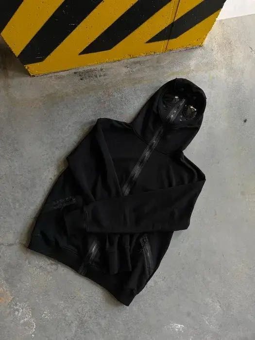 Зіп Худі CP Company Full / Чорна Кофта СП Компані / Толстовка Сіпіха