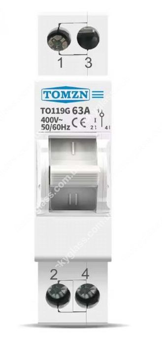 Ручний механічний перемикач джерела живлення 1P 63А, 2Р 63А,3Р 63А