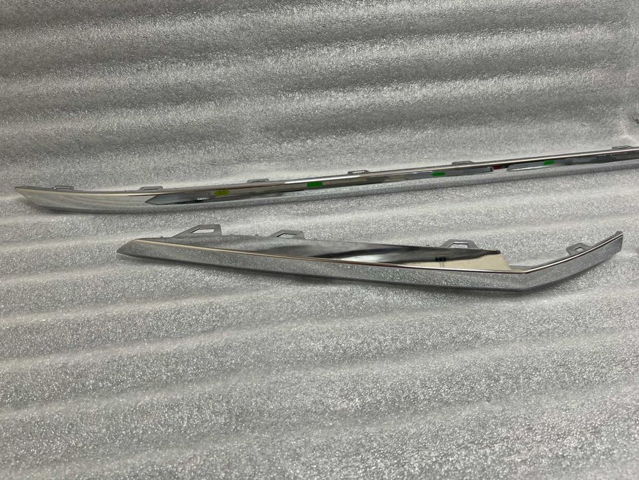 Молдинг, накладка хром бампера переднього, заднього VW Touareg 2018-22