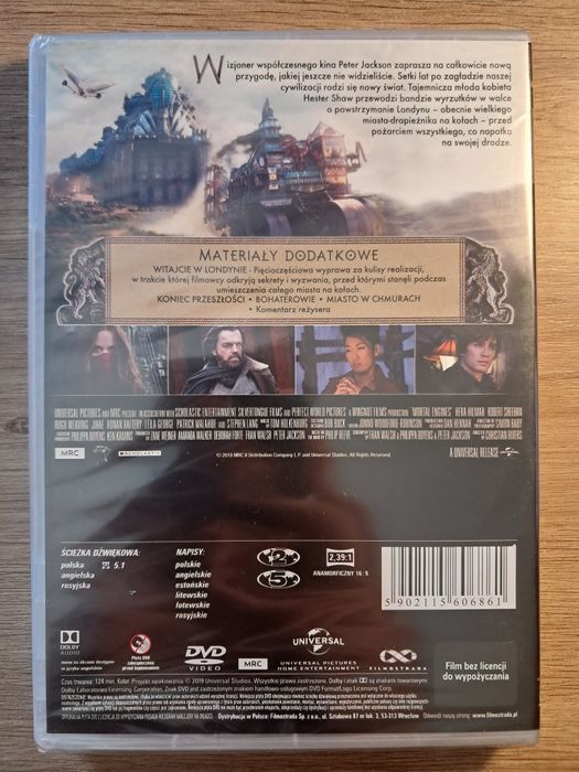 Zabójcze maszyny | Hugo Weaving | folia | DVD