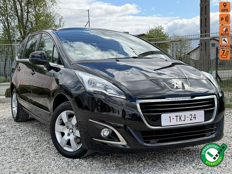Peugeot 5008 2014r Panorama Navi Climatronic Gwarancja