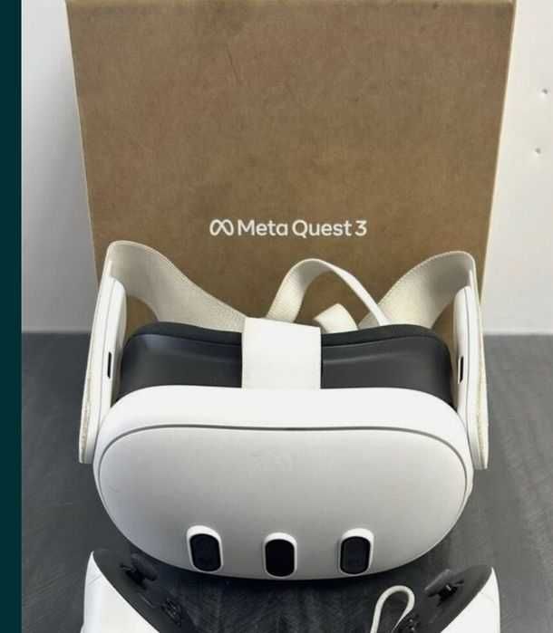 Gogle Meta Quest 3 128 Gb + Opaska S3 PRO WIATAK z Aku 10.000
