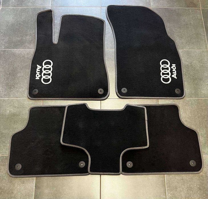 Автомобільні коврики для Ауді\ Audi Q7\ Q8 e-tron\ A4 ( В6/ B7) поліки