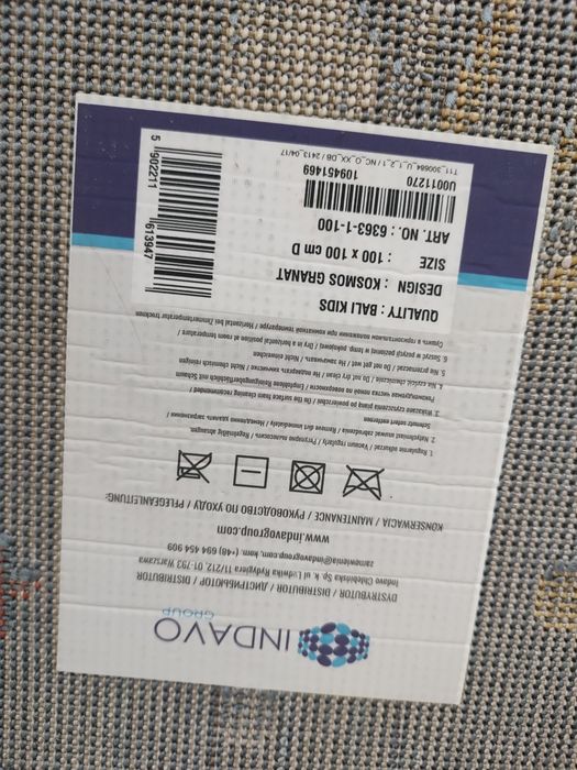Okrągły dywan kosmos średnica 100cm