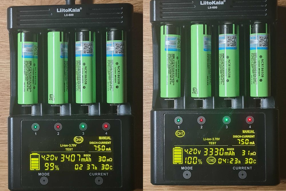 18650 акумулятори VariCore 3400mah NCR 18650B  НОВІ
