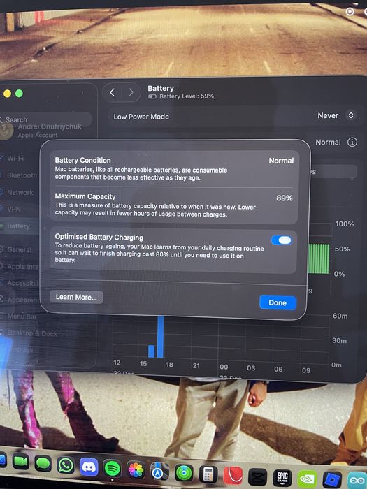 Vendo MacBook Pro M1 (2020, 256GB e 8GB) em perfeito estado