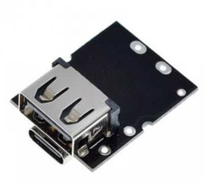 Мини модуль  Powerbank с Type-C входом и USB-A выходом 5V 2A Повербанк