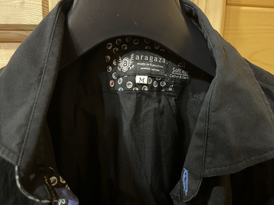 Camisa Aragaza M preta