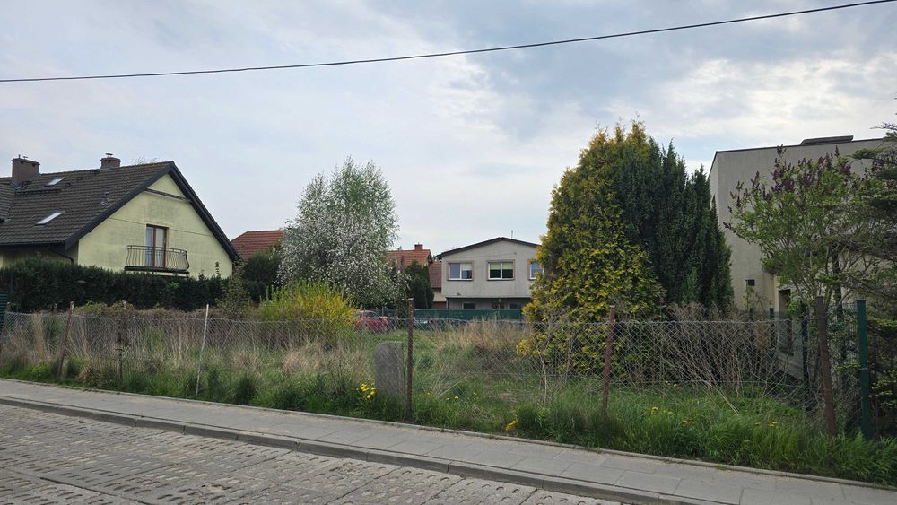 Dzialka budowlana z projektem i pozwoleniem Gdansk-Olszynka 633,59m2
