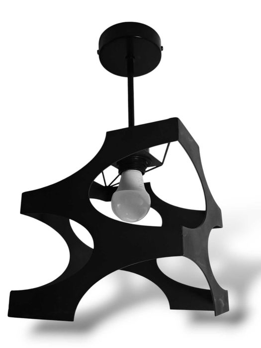 żyrandol metalowy