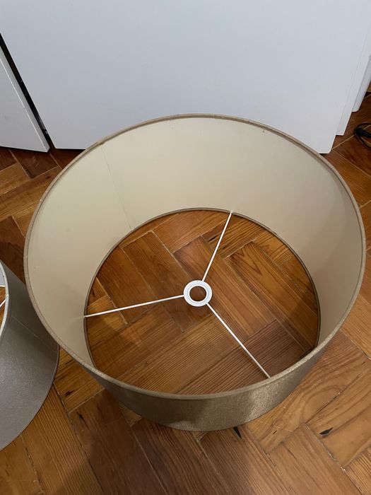 2 cúpulas candeeiro