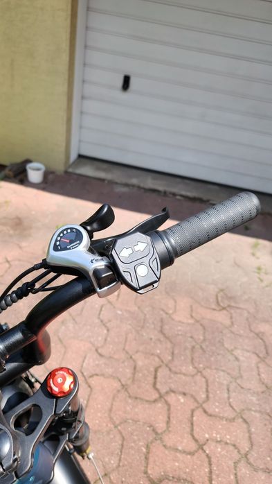 Rower ENGWE M20 zielony, dwie baterie i niski przebieg