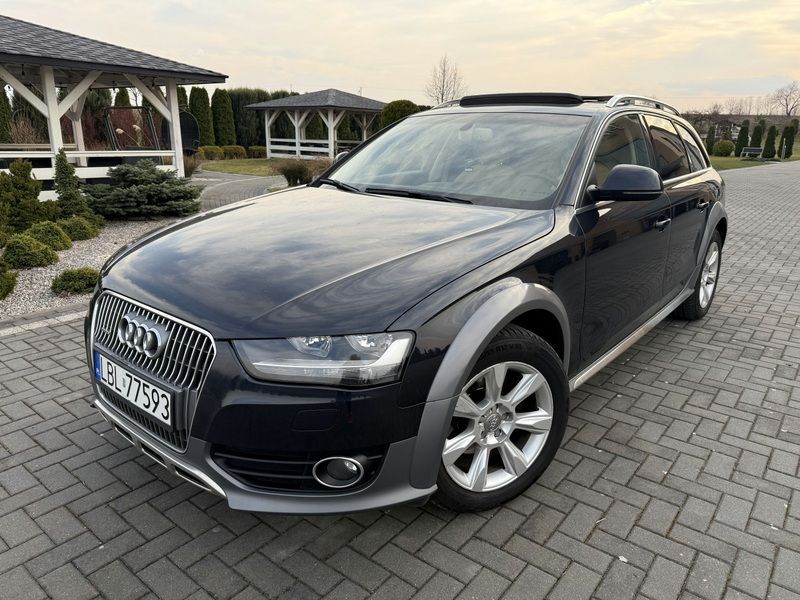 Audi A4 Allroad 2.0TDI 163KM GPS skóra PANORAMA serwis ASO VW 1-wł. PL