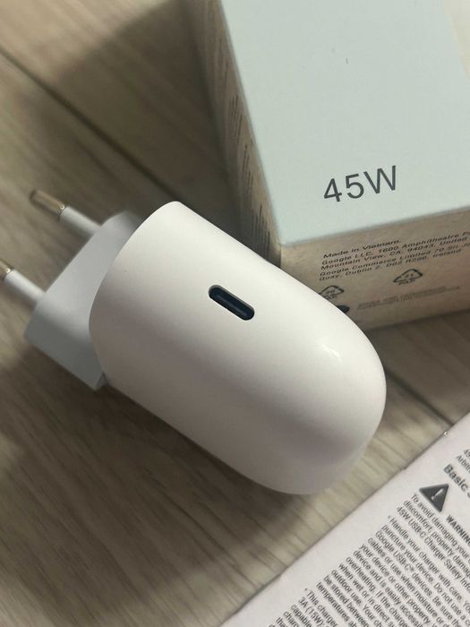 Google pixel швидкісний блок 45w адаптер USB-C зарядка швидкісна