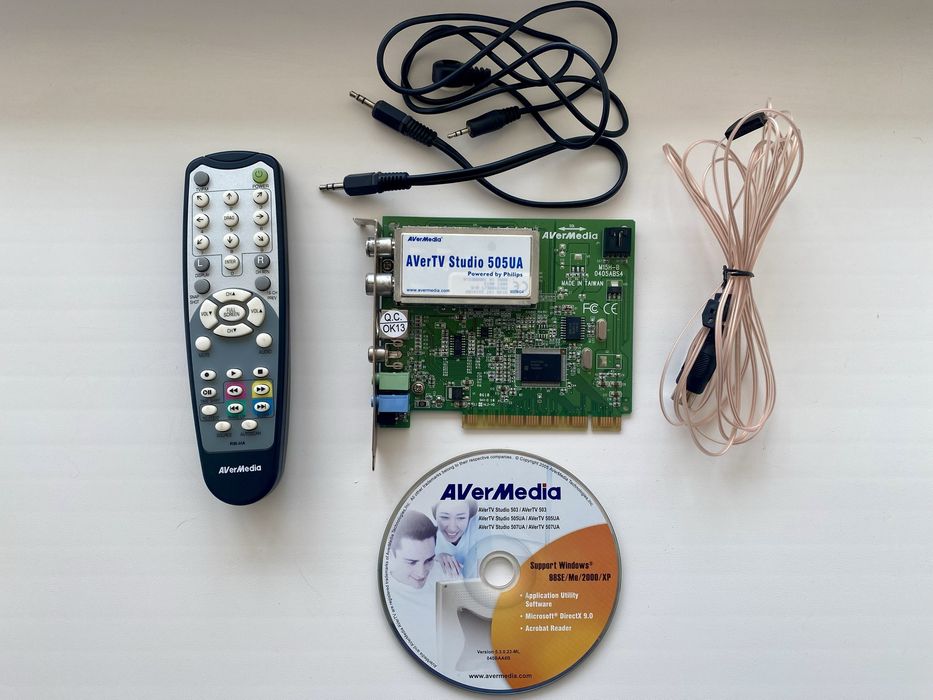 Aver tv Studio 505 ua (Тв тюнер) + віброколонка adin 26 w