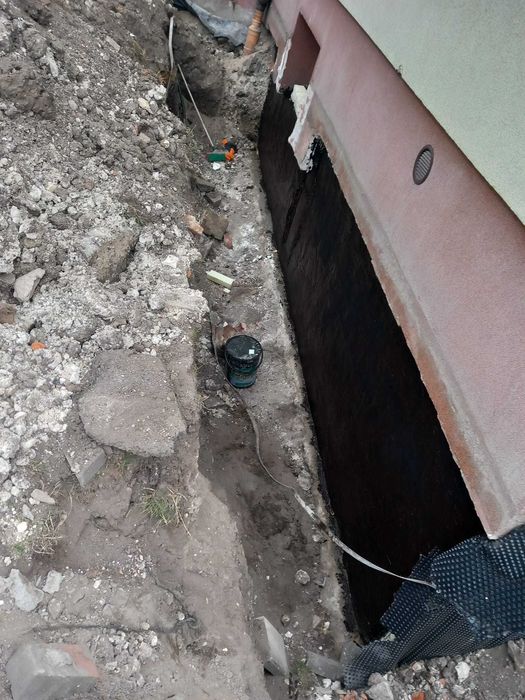 Hydroizolacja fundamentów Opole – odkopanie, docieplenie, drenaż , SUCHY FUNDAMENT