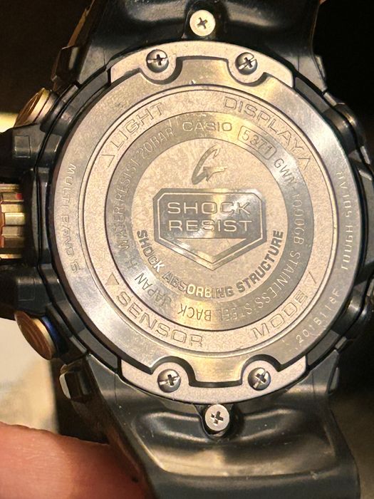 Casio G Shock GWN 1000 1A