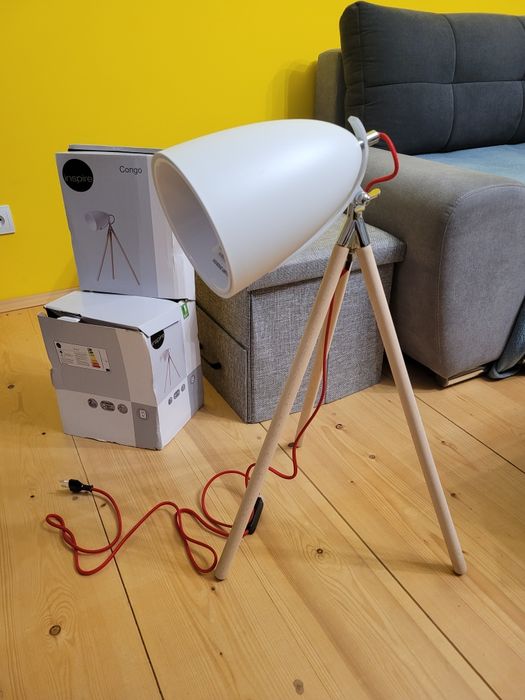 Lampa stojąca inspire congo nowa