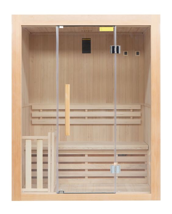 SAUNA TRADICIONAL PANORAMICA 3 LUGARES