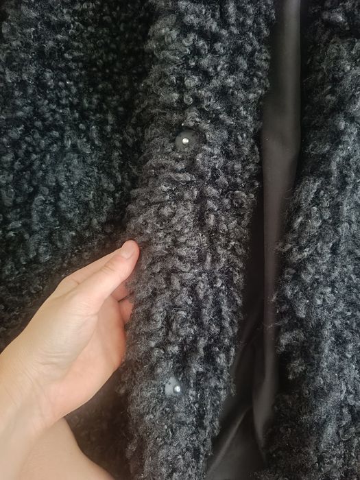 Kurtka pladzcz Teddy baranek Zara S