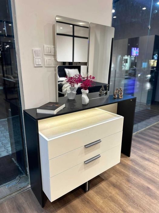 Conjunto Quarto Completo Casal Novo | Cama Roupeiro Cómoda Mesa