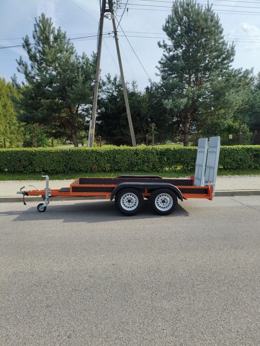 DMC 2000 kg. BAOS mocna przyczepa pod minikoparkę