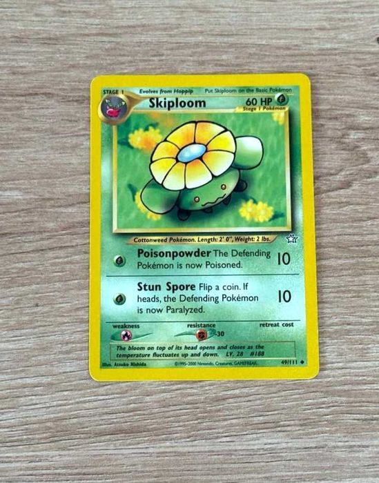 Neo Genesis Cartas Originais Pokémon TCG WOTC - ING