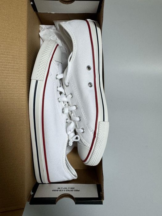 Nowe trampki unisex CONVERSE białe 37,5