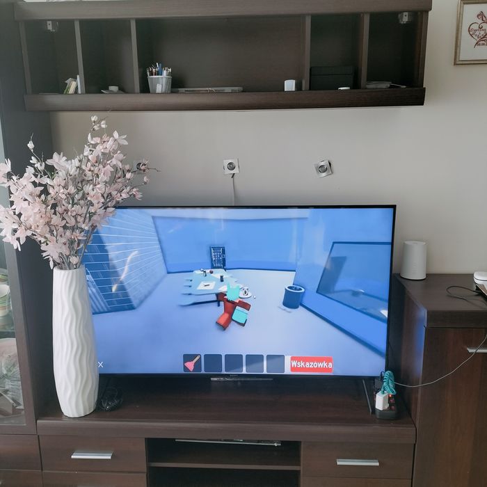 Meble Wójcik do salonu ciemny orzech