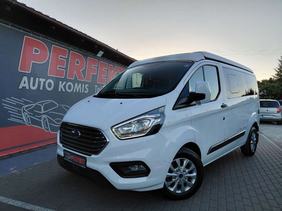 Ford TRANSIT CUSTOM  BURSTNER Automat 4 osobowy Niski przebieg
