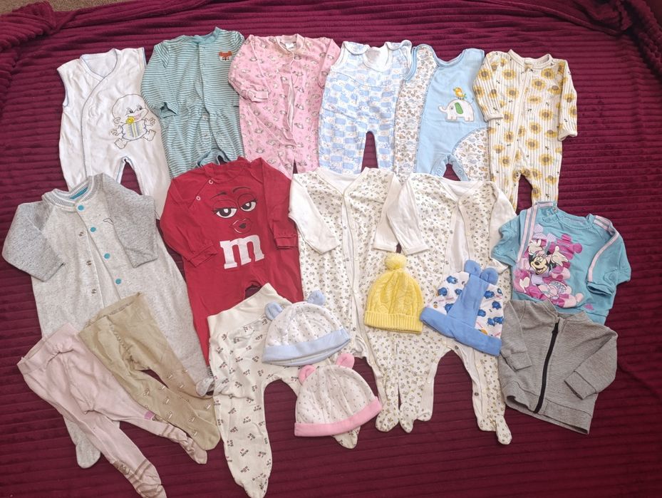 Бодик человечек шапочка мальчик девочка вещи для новорожденных